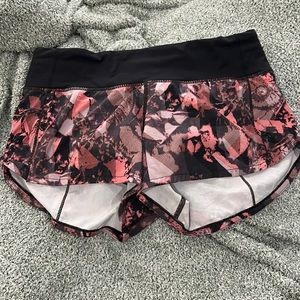Lulu lemon speed short (size 4)